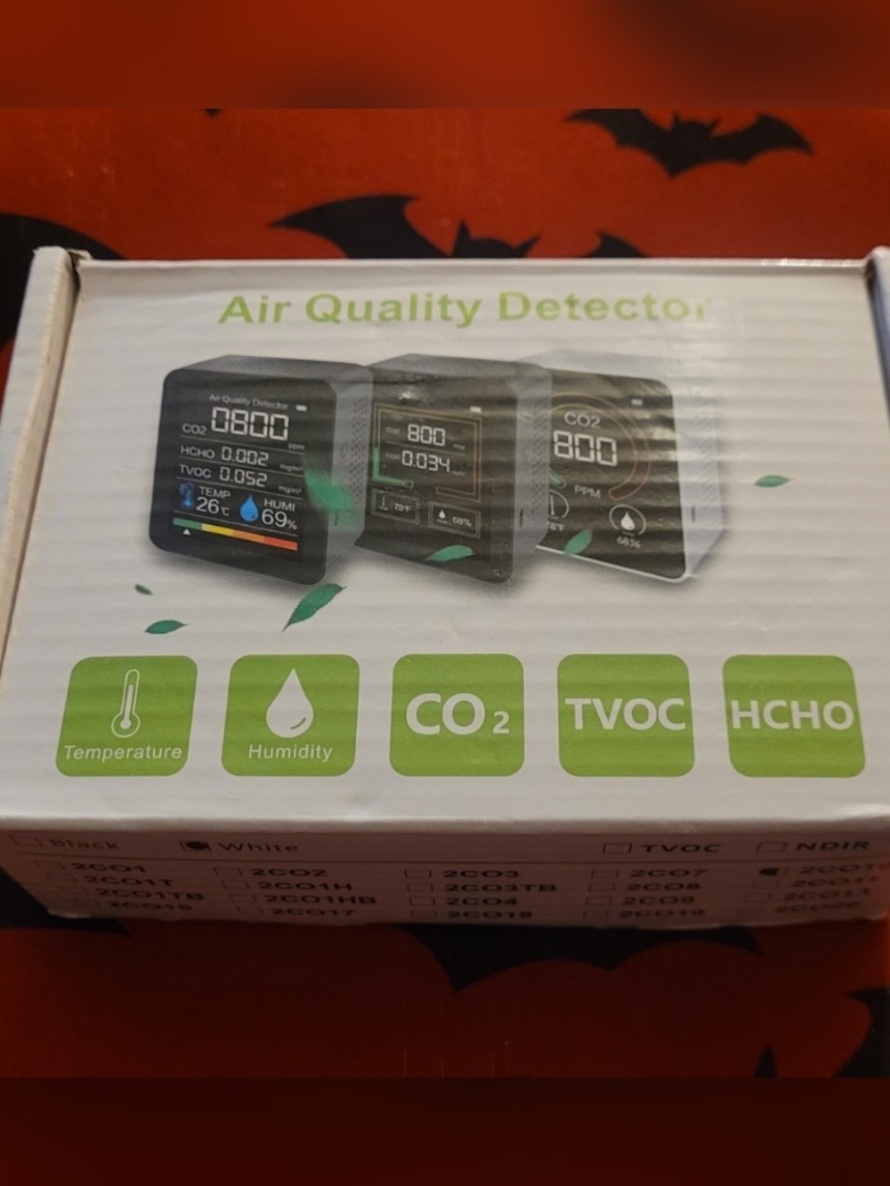 Air Quality Detector Monitor